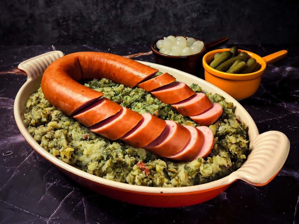Stamppot Boerenkool met Rookworst